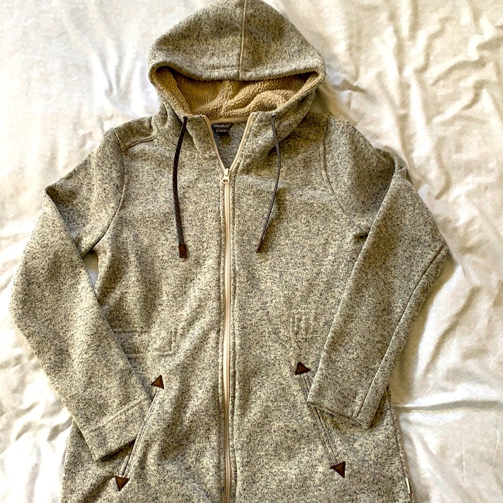 Eddie Bauer Fleece Zip Up. Size M.
